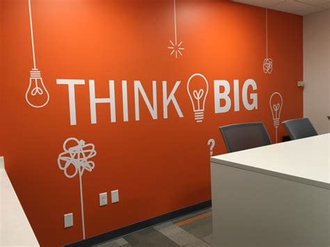 Huge sale on decal wall decor now on. Think Big Wall Decal - Trading Phrases