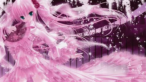 2048x768px Free Download Hd Wallpaper Anime Girl Anime Art Pink