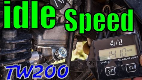 I took my 2020 yamaha tw200 out to test its top speed. how to properly Adjust Idle Speed on a Yamaha TW200 - YouTube