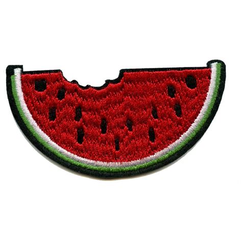 Watermelon Embroidered Applique Iron On Patch