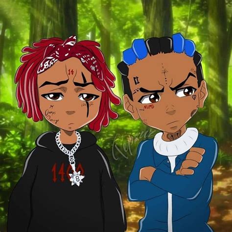 11m Likes 9037 Comments Trippieredd On Instagram Anime Rapper