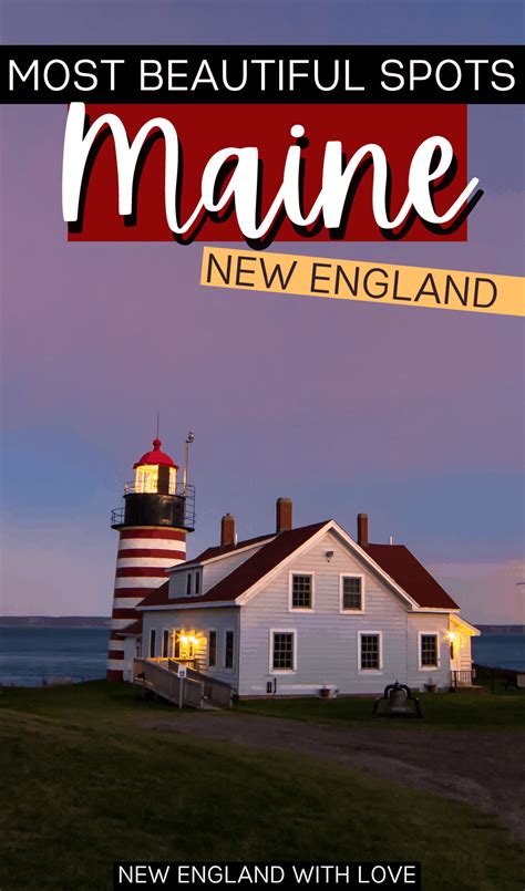 20 Of The Most Beautiful Places In Maine New England With Love Maine