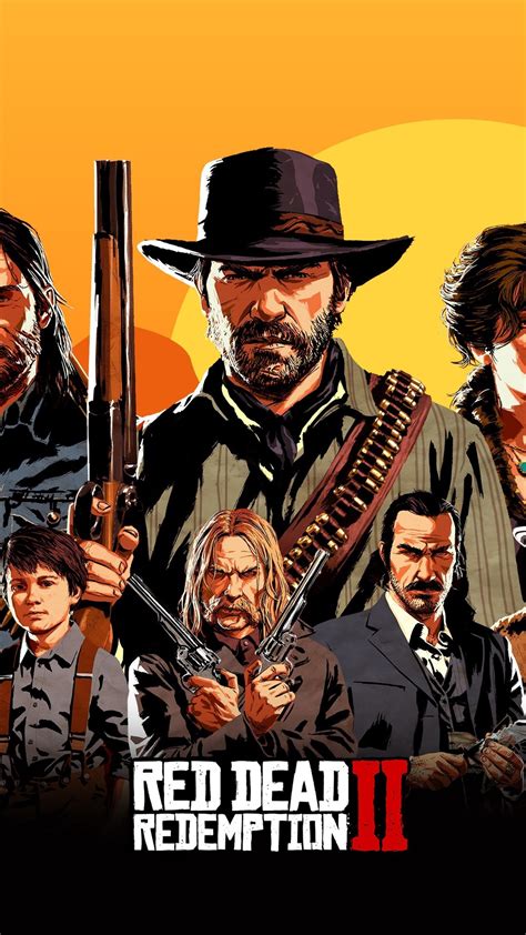 Iphone Red Dead Redemption 2 Phone Wallpaper Red Dead Redemption Ii
