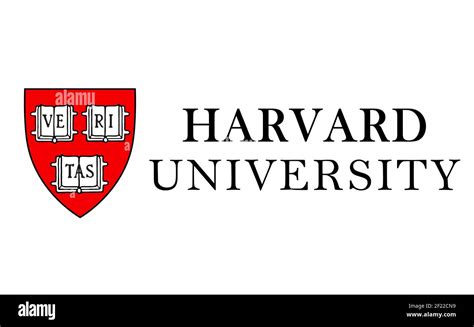Harvard University Logo Stock Photo Alamy