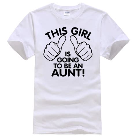 Aunt Tshirt This Girl Is Going To Be An Aunt Womens Tee Shirt Valentines Day Aunt To Be Shirt