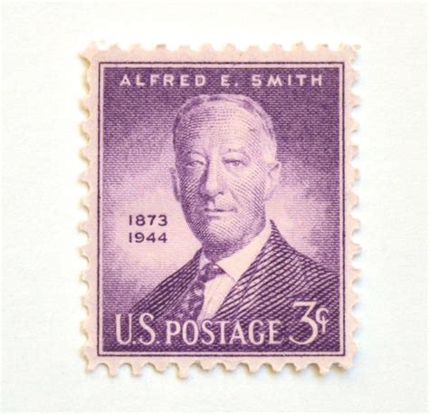 10 Vintage 1944 Purple Postage Stamps Alfred E Smith Etsy