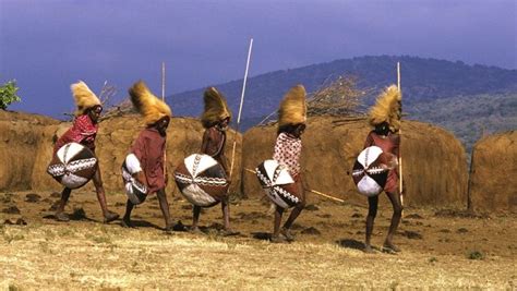 Masai Warriors Marching By Carol Beckwith And Angela Fisher Maasai