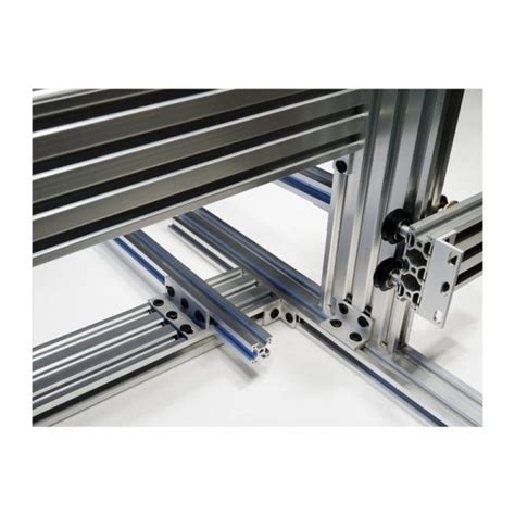 Riel Lineal Perfil Aluminio V Slot 20x20 Plateado Cimech 3d