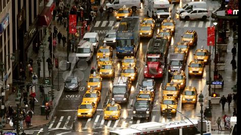 New York City Traffic Time Lapse Arial Stock Footage Youtube