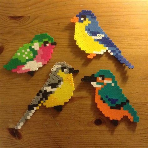 Birds Hama Perler Beads By Ollieboioz Perler Beads Hama Beads