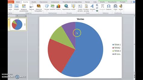 Como hacer gráficas de pastel en powerpoint YouTube