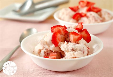 Honey Ginger Strawberry Ice Cream A Kitchen Addiction