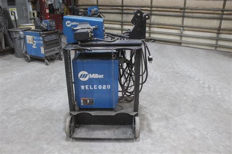 Miller Pipe Pro 450 Rfc Dual Spool Mig Welder And Cart Bigiron Auctions