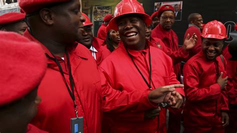 The Coded Clothes Of South Africa S Economic Freedom Fighters The Atlantic
