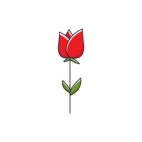 Ilustración De Icono De Logotipo De Flor Rosa 2194723 Vector En Vecteezy