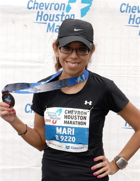 In The Marathon Of Life Mari Salazar Is A Pace Setter