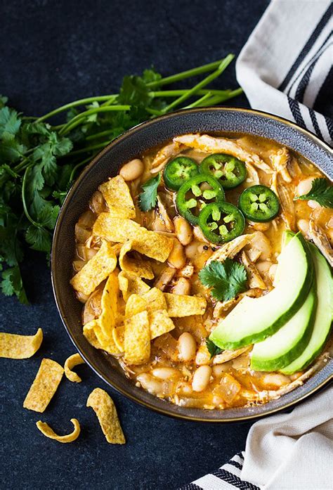 What ingredients go into white chicken chili? White Chicken Chili | Recipe | Favorite chili recipe ...