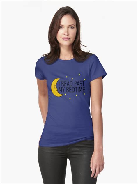 i read past my bedtime womens t shirt by coolfuntees redbubble