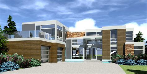 Modern Ultimate Entertaining House Plan 44121td Architectural Designs House Plans