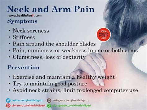 Neck And Arm Pain Daily Health Tips Massage Therapy Healthy Advice
