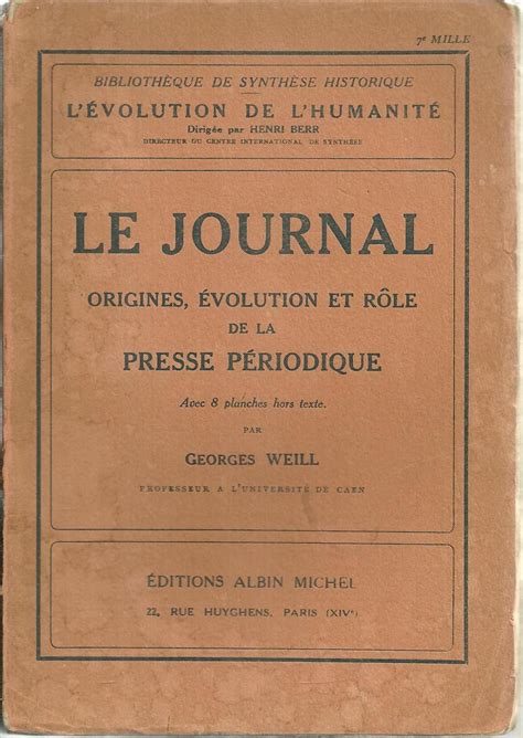 Le Journal Origines Evolution Et RÔle De La Presse Periodique By