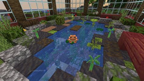 Built An Indoor Frog Pond Habitat Rminecraft