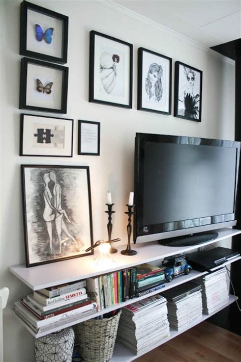 I need help decorating this wall. 5 Innovative, Stylish Ways To Hide Your TV
