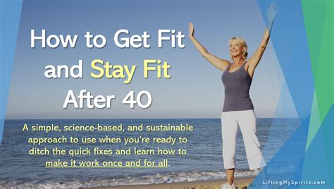 Get Fit And Stay Fit After 40 Registration Page Lifting My Spirits