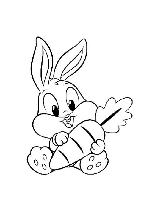 Dibujos De Conejos Los 50 Conejitos Más Adorables Para Colorear