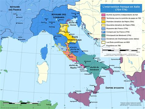 Lintervention Des Francs En Italie Et La Création Des États