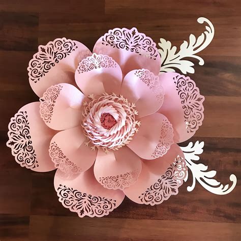Pin On Paper Flower Templates