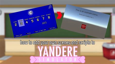 How To Add Your Own Scenes And Scripts To Yandere Simulator Ii Tutorial
