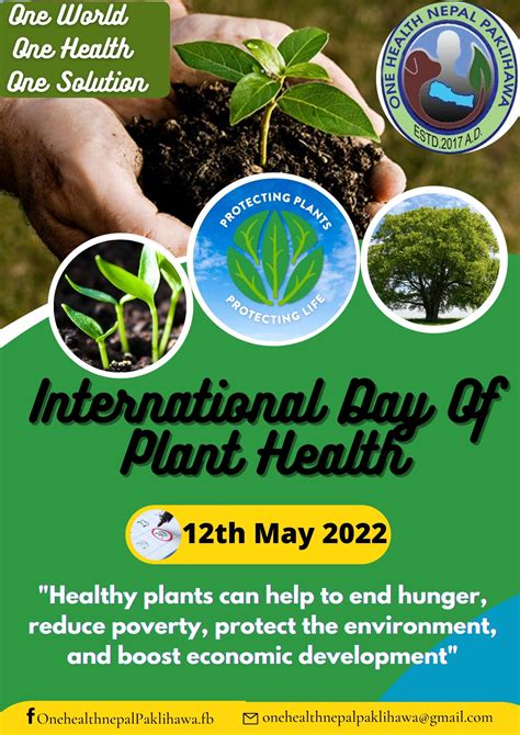 International Day Of Plant One Health Nepalpaklihawa Facebook