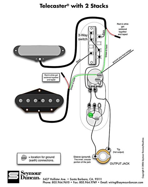 Fender Telecaster Three Way Diagram Telecaster Guitar Pickups