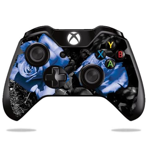 Skin Decal Wrap For Microsoft Xbox One One S Controller Blue Roses