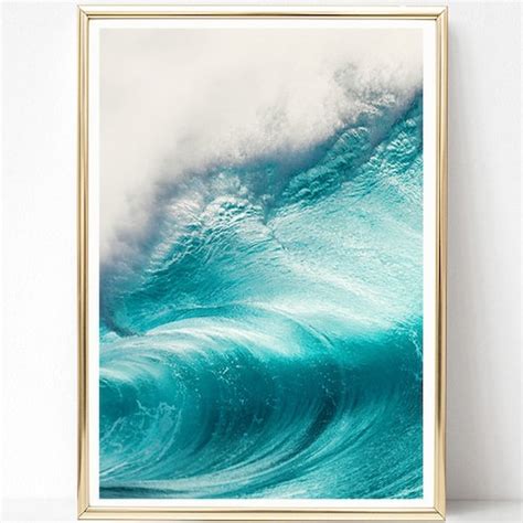 Ocean Wall Art Prints Nature Print Ocean Print Printable Etsy