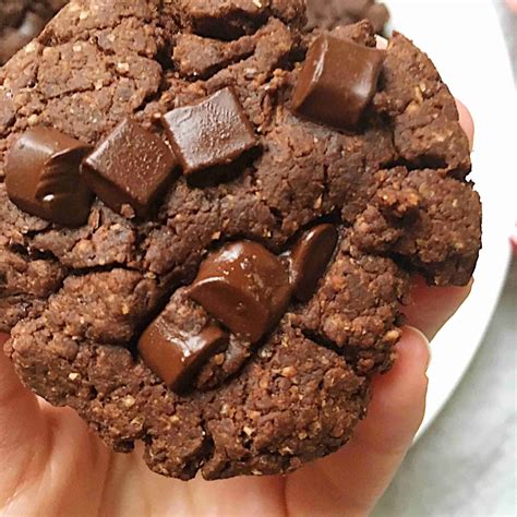 Healthy Double Chocolate Chip Cookie Recipe Nourish Your Glow