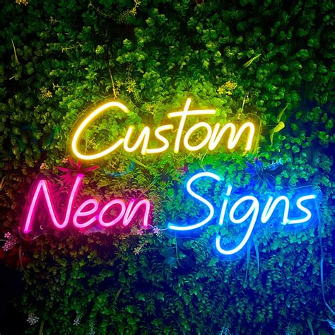 Custom Led Neon Signs For Wedding Personalize Neon Light For Etsy