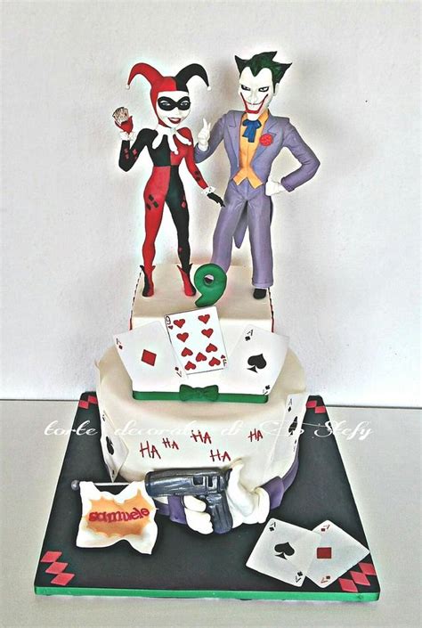 Joker And Harley Quinn Decorated Cake By Torte Decorate Cakesdecor