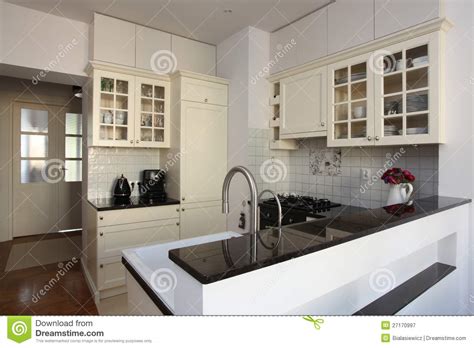 Bright Kitchen Stock Image Image Of Designer Coffee 27170997
