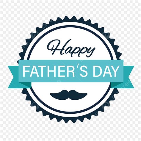 Happy Fathers Day Vector Art Png Vector Happy Fathers Day Design Circle Style Graphic Vector