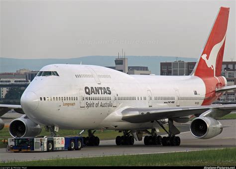 VH-OJD - QANTAS Boeing 747-400 at Frankfurt | Photo ID ...