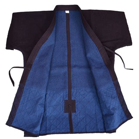 Japanese kendo keikogi jacket, martial arts 100% cotton kendogi navy blue jacket. Handmade Keikogi (top quality)