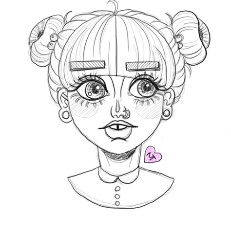 Melanie Martinez Coloring Pages Pacify Her Coloring Pages