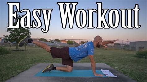 Easy 15 Minute Bodyweight Workout For Complete Beginners And Active