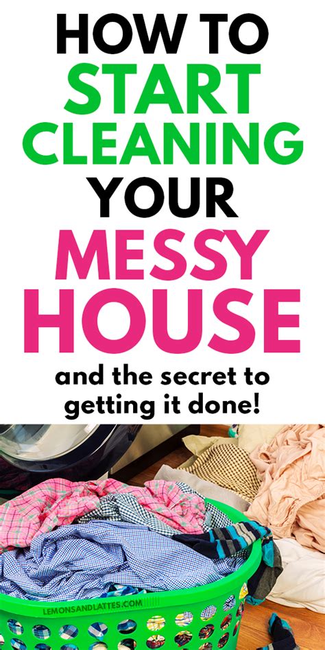 How To Clean A Messy House When Its Overwhelming Messy House Household Cleaning Tips Cleaning