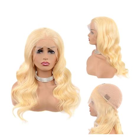 Arabella Human Hair Wigs 613 Blonde Body Wave 13x4 Inch Lace Frontal