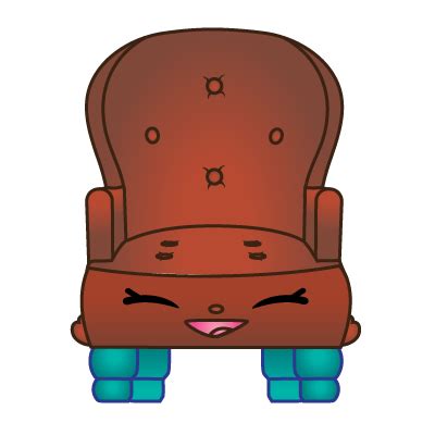 Shopkins #4-047 - Comfy Chair - a Common Shopkin