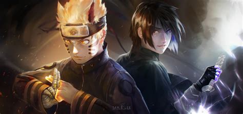 Artstation Naruto And Sasuke 🥷🏼