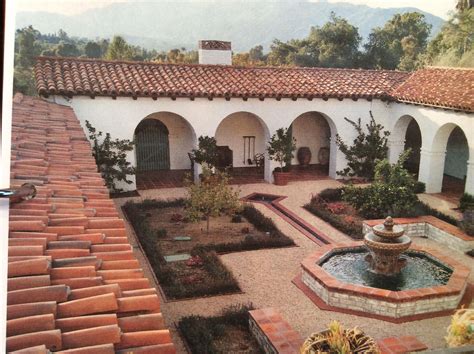 Roof Tuscanstyle Hacienda Style Homes Spanish Style Homes Mexican